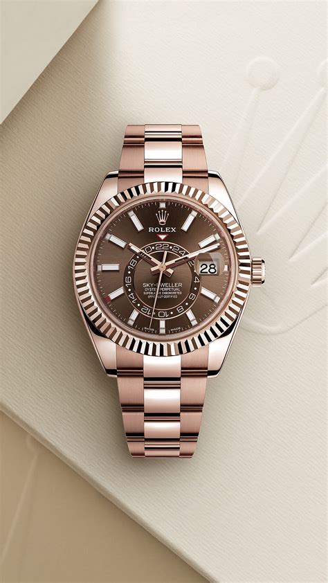 rolex sky dweller rose gold|rolex sky dweller everose gold.